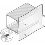 SCHROFF NUT SQUARE M3 SW7 (100PCS) - Zubehörkabel (21100289)