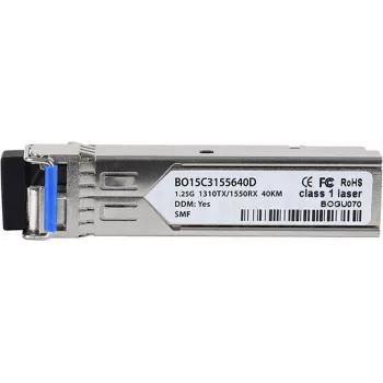 CBO Glasfaser-Medienkonverter DEM-331R-BO — 1250 Mbit/s, 40.000 m Reichweite