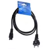 Savio CL-81 Netzkabel Schwarz 1,8 m Netzstecker Typ E IEC C5