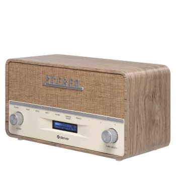 Tragbares Radio Denver DAB-36LW Digital-Tuner DAB+ 5W LCD