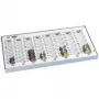 Geldkassette WEDO 160 100837 Kunststoff Grau