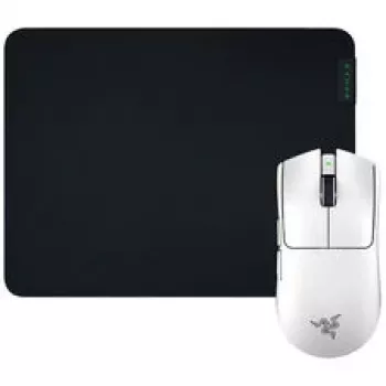 Gaming-Maus und Mauspad Bundle Razer Viper V3 Pro + Gigantus M — Weiß
