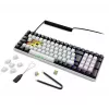 Sharkoon SKILLER SGK50 S2 White DE-Layout Gateron Yellow Tastatur