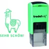 Trodat Printy 4922 Motivstempel, minzgrün, Lama (163237)