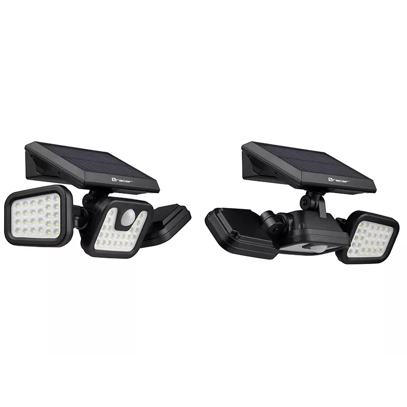 Tracer 47191 Saturn LED-Solarfluter mit Bewegungsmelder