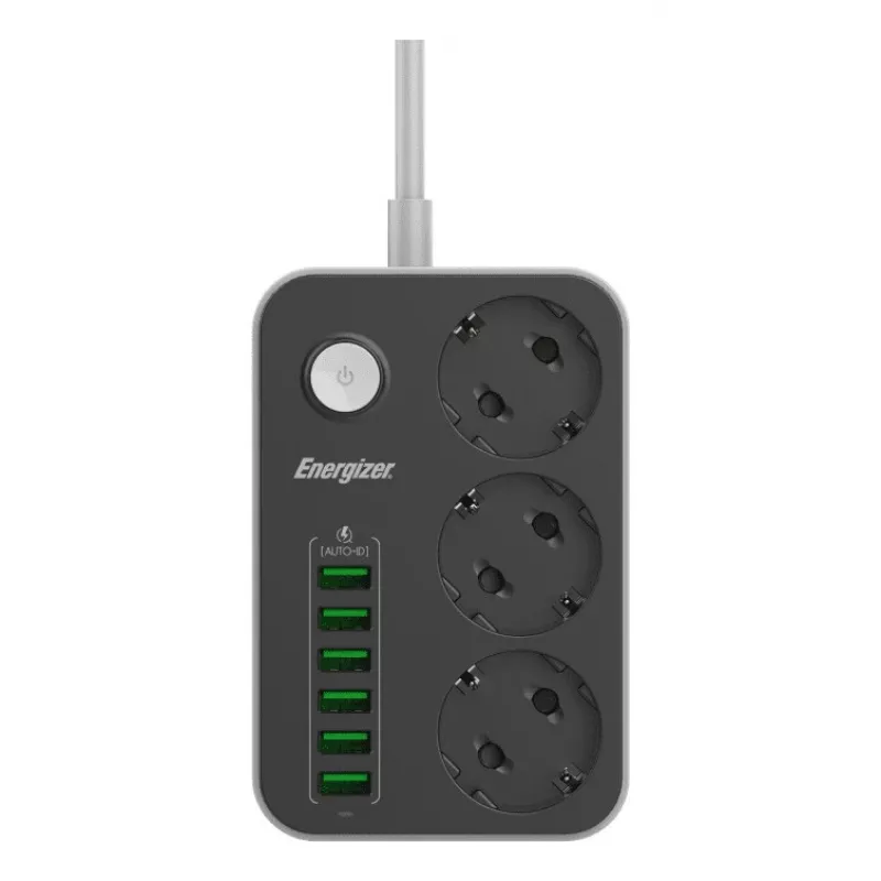 Tragbare Powerbank Energizer EPB2500W01EU 2500 mAh USB-Ausgang kompakter Ladegerät