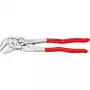 Knipex Zangenschlüssel 250 vernickelt PVC polierte Backen