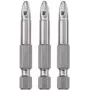 Schraubendreher-Bit KWB 121153 3 Stück Pozidriv PZ 3 50 mm