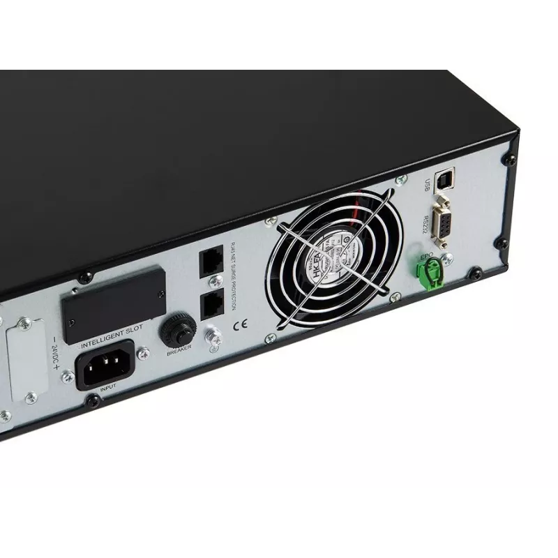 Unterbrechungsfreie Stromversorgung Grün Cell UPS13 — Online-Doppelwandlungs-USV, 1000 VA / 900 W, reiner Sinus, 6 AC-Ausgänge, LCD, 2×12V 9Ah Batterien