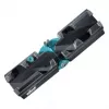 Gehrungs- und Anschlagkasten Wolfcraft 6948200 — Gehrungsführung, Messbereich 85–180°, für Bretter bis 3 cm, schwarz