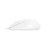 MODECOM M10 M-MC-0M10-200 Maus (optisch, 1000 DPI, Weiße Farbe) (M-MC-0M10-200)