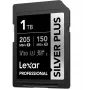 SDXC-Speicherkarte Lexar Professional SilverP UHS‑I 1 TB, Lesen 205 MB/s, Schreiben 150 MB/s, UHS‑I