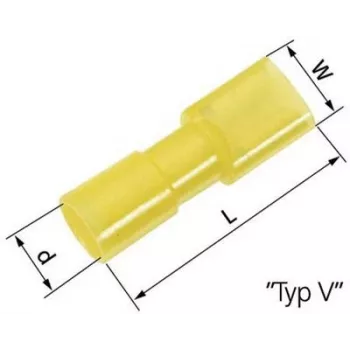 Lapp L-RC 63 V - L-RC 63 V - Gelb - Buchse - gerade - Messing - Polyamid - Messing (61794971)