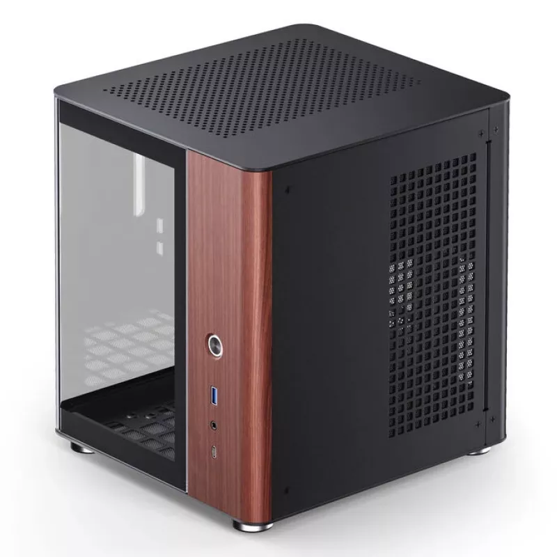 PC Case Jonsbo TK-0, Mini-Tower, Mini-ITX, Schwarz