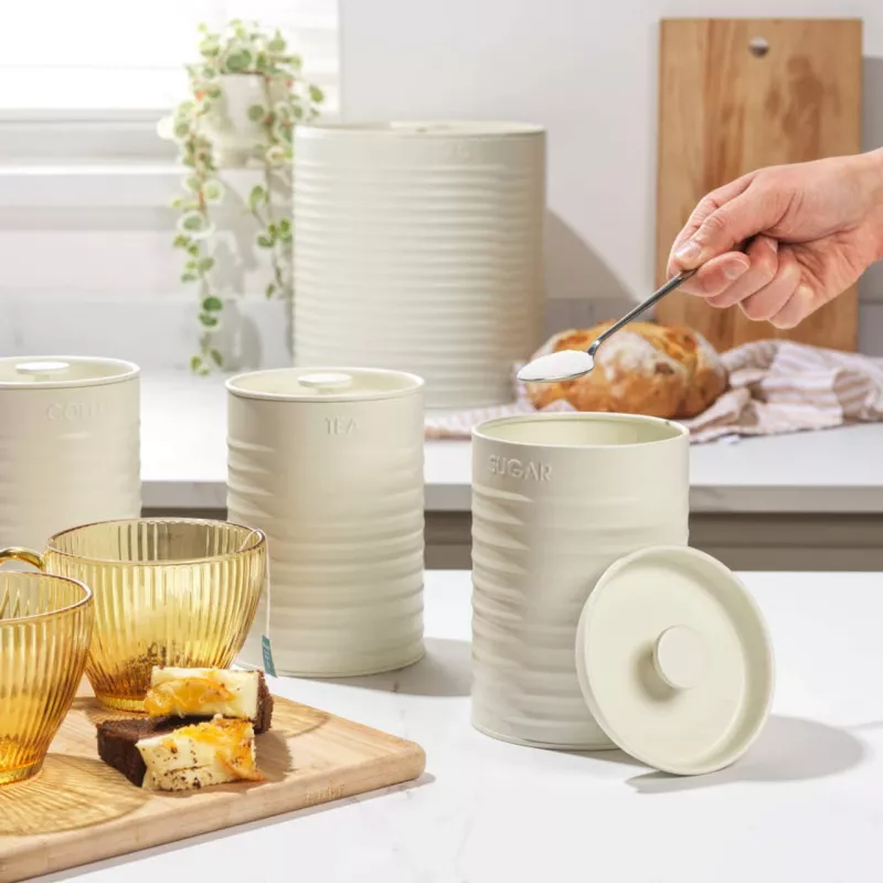 Arbeitsplatten-Set Russell Hobbs RH03270CEU7 Creme 4-teilig – Küchen-Arbeitsplatten-Set, cremefarben