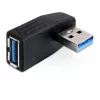 Kabel-Geschlechtswandler DeLOCK 65341 USB 3.0 Schwarz