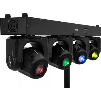 Moving-Head-Spot EUROLITE LED TMH Bar S120 120W RGBW — kompakter Scheinwerfer mit motorisiertem Pan/Tilt