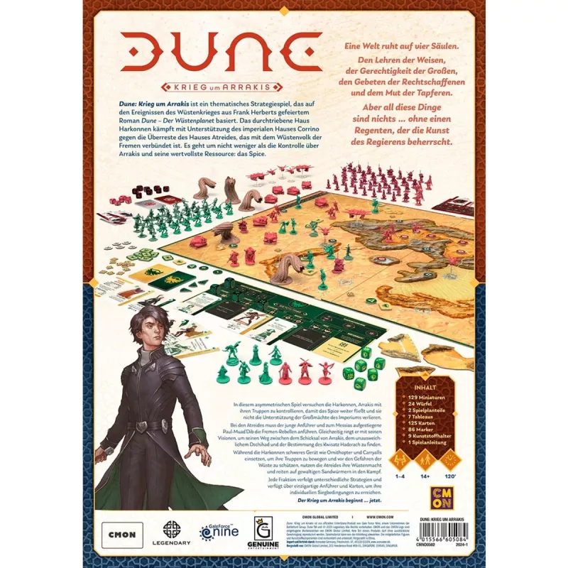 Dune: War for Arrakis, Brettspiel