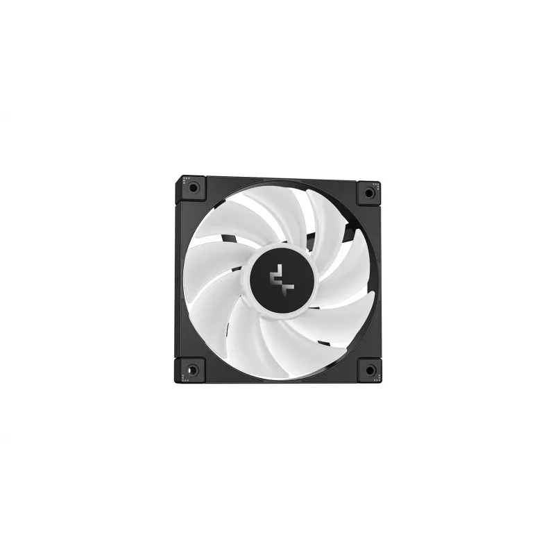 All-in-One-Flüssigkeitskühler DeepCool LT240 — 240-mm-Radiator, 2x 120-mm-PWM-Lüfter, hydrodynamisches Lager, LGA-1200-Unterstützung, schwarz