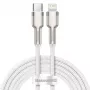 Baseus Cafule Kabel 2m Lightning auf USB C Schnellladen Datenübertragung