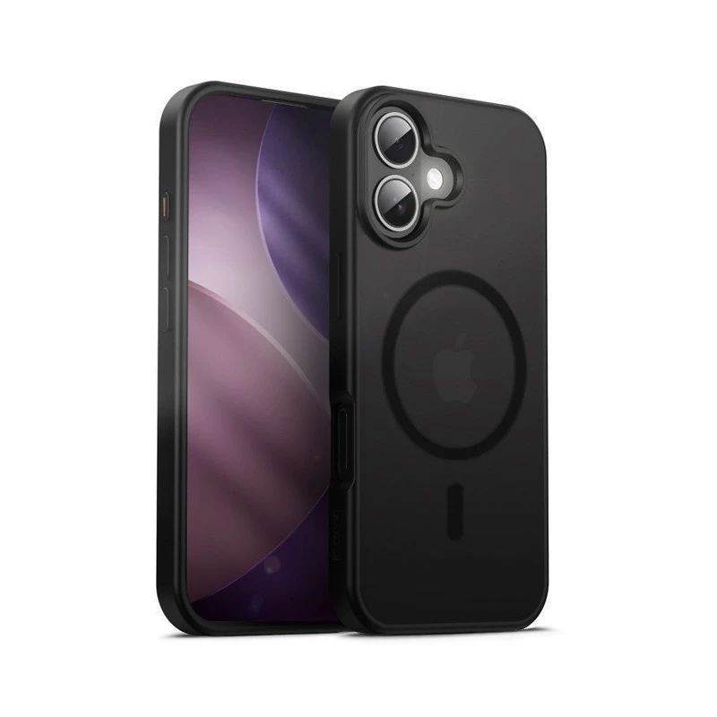 Crong Hybrid Frost MAG Cover Case für iPhone 17 Frosted Schwarz