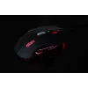 Kabelgebundene optische Maus IBOX Aurora A-1 — rechtshändig, 6 Tasten, 2400 DPI, USB Typ-A, LED-Beleuchtung, 1,8 m Kabel