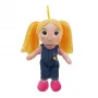 Weiche Stoffpuppe TULILO Madzia 20 cm — Kinder-Stoffspielzeug, handgefertigter Look