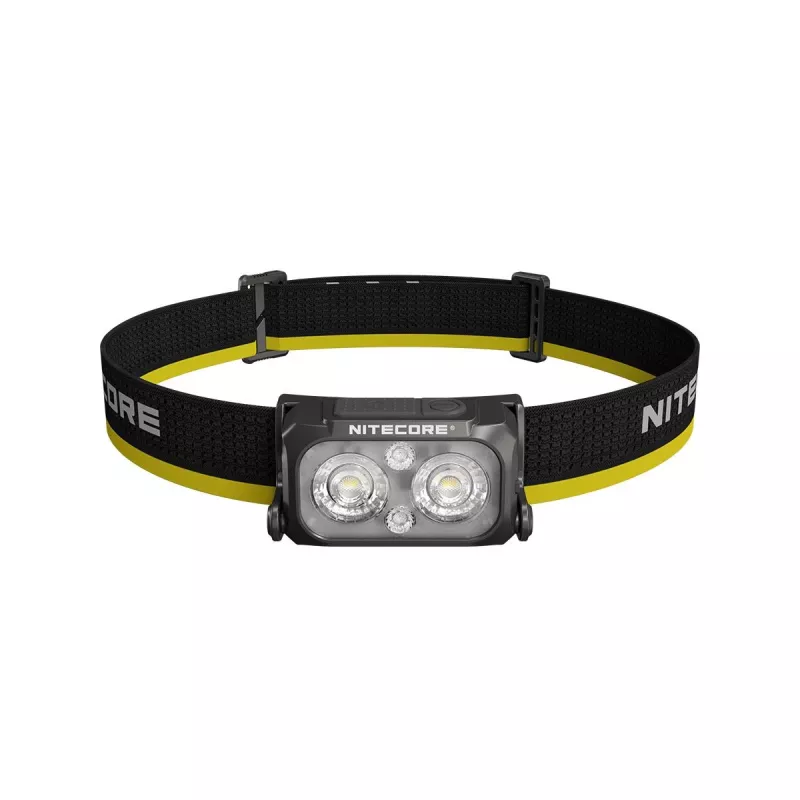 Stirnlampe Nitecore NU25 MCT — wiederaufladbare Stirnlampe, bis zu 400 Lumen, kompakte freihändige Beleuchtung