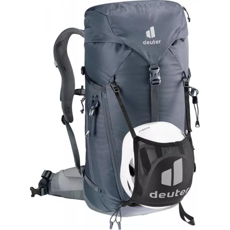 Rucksack DEUTER Trail 32 EL Schwarz-shale — 32 L Kapazität, ergonomisches Rückensystem