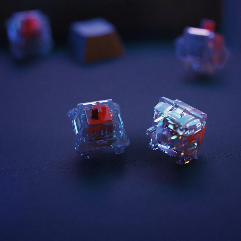 Mechanische Tastaturschalter Aptel Glorious Fox Forge (vorgeschmiert), 36er-Pack