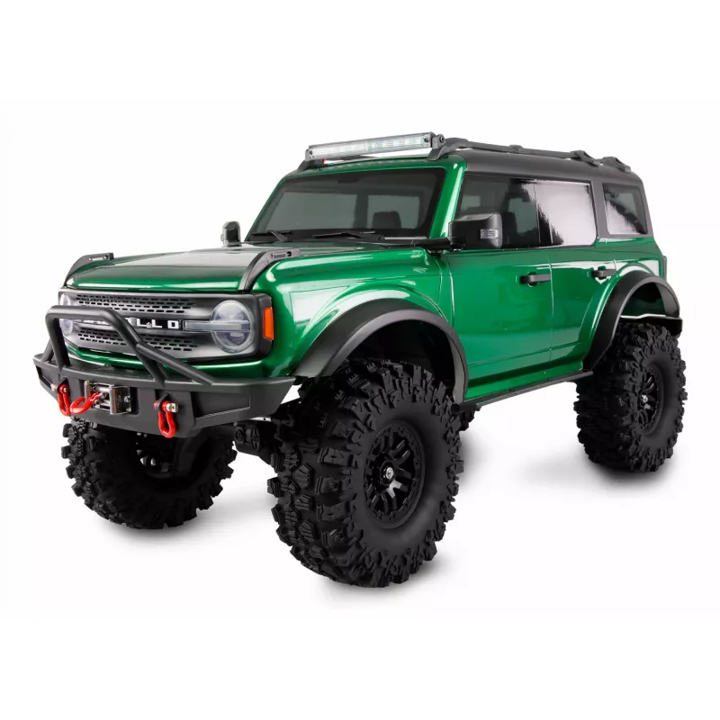 Amewi Crawler AMXRock Caballo 4WD 1:10 Maßstab in grün-metallic — ferngesteuertes Offroad-Fahrzeug