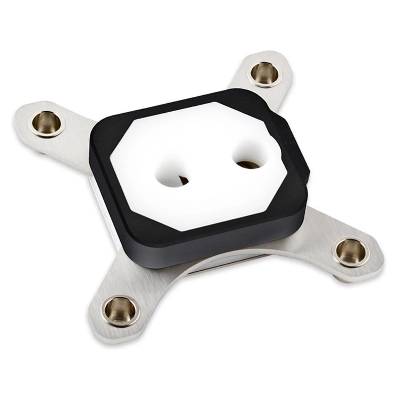 CPU-Wasserkühler Aqua-Computer cuplex kryos NEXT RGBpx schwarz LGA 1700 Acetal/Nickel