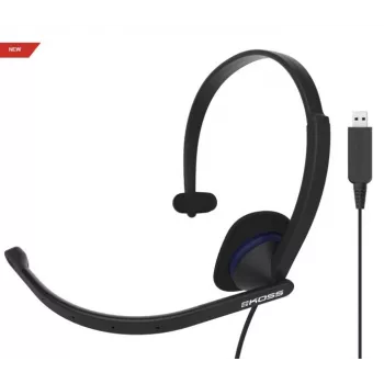 Koss | Kopfhörer | CS195 USB | Kabelgebunden | On-Ear | Mikrofon | Schwarz