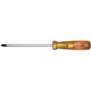 Schraubendreher c.k tools T4812 PH1, Klingenlänge 80 mm, Kreuzschlitzspitze, isolierter Griff