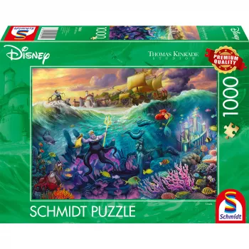 Thomas Kinkade Studios: Disney - Ursula, Puzzle 1000 Teile