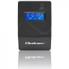 Qoltec Monolith USV (unterbrechungsfreie Stromversorgung) Doppelwandlung (Online) 1 kVA 600 W 2 Schuko-Steckdosen