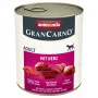 ANIMONDA GranCarno Adult mit Herzen - Nassfutter für Hunde - 800g