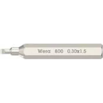 Wera 800 Micro Schlitz-Bit 1,5 mm 1 Stück (05058104001)