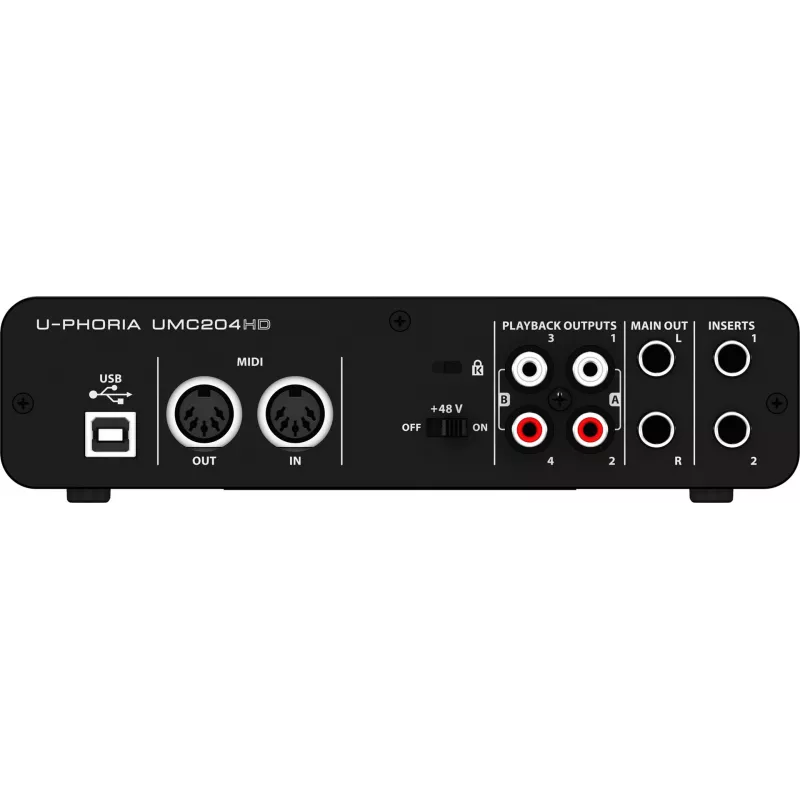 Behringer UMC204HD ergänzende Musikausrüstung