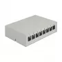 Keystone Patch Panel DeLOCK 43412 8 Port Grau