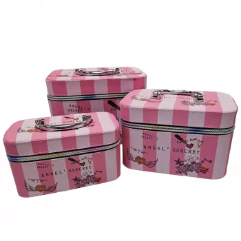Extralink LIFESTYLE Damen Kosmetik-Organizer 3-in-1 „Angel's Secret”