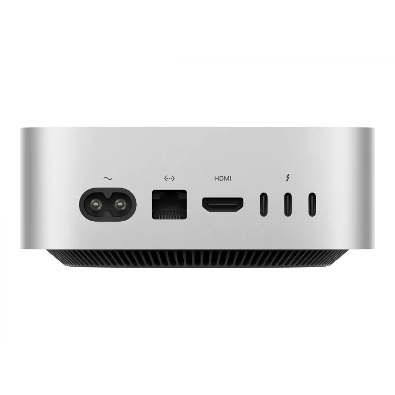 Apple Mac mini Apple M M4 16 GB 256 GB SSD macOS Sequoia Mini PC Silber