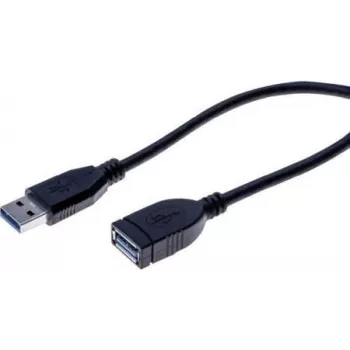 USB-Kabel Tecline 532459 USB 3.2 Gen 1 0,5 m Schwarz