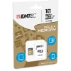 EMTEC Gold+ - Flash-Speicherkarte (SD-Adapter inbegriffen) - 16 GB - Class 10 - microSD - Gold (ECMSDM16GHC10GP)