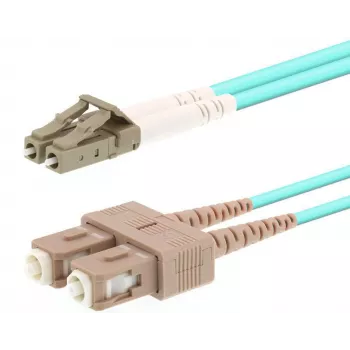 LogiLink 5m - 50/125 - LC - SC - Om3 InfiniBand/Lichtwellenleiterkabel Orange (AL5LCSC05I/3I)