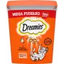 Dreamies Leckerlis gemischte Geschmacksrichtungen mit Huhn und Käse 350 g — knusprig-fleischiger Snack für ausgewachsene Katzen, Protein 22 %, Fett 22 %