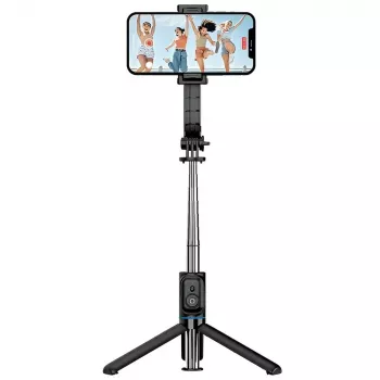 Awei Selfie Stick X49 Schwarz/Schwarz