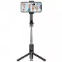 Awei Selfie Stick X49 Schwarz/Schwarz