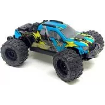 Absima Mini AMT Fluo Blue Brushless 1 16 Elektro RC Monster Truck Allradantrieb (16031)