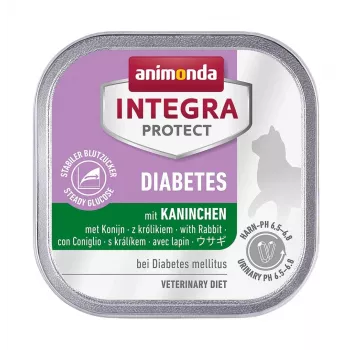 Animonda Integra Protect Diabetes Rabbit Nassfutter für Katzen 100 g